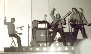 Fumble performing in "Elvis"